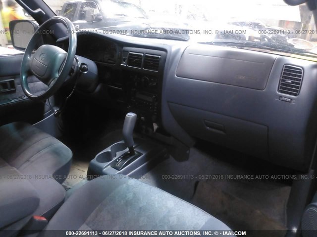 4TASM92N3YZ678528 - 2000 TOYOTA TACOMA XTRACAB PRERUNNER მუქწითელი ფოტო 5