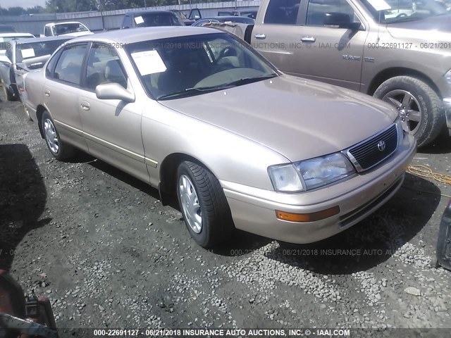 4T1BF12B9VU142256 - 1997 TOYOTA AVALON XL/XLS Champagne photo 1