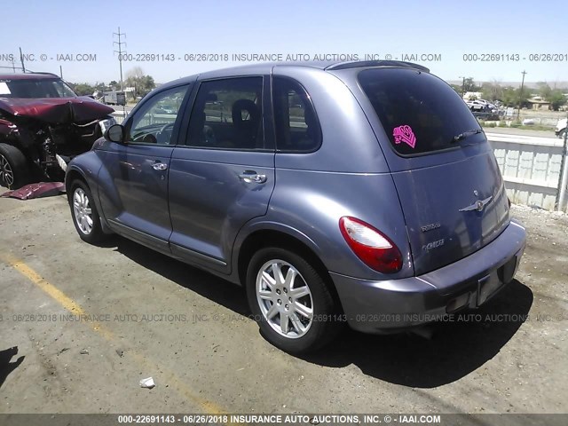 3A4FY58B57T549626 - 2007 CHRYSLER PT CRUISER TOURING PURPLE photo 3