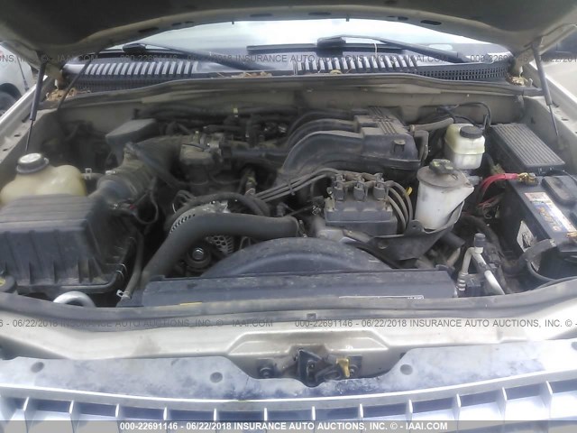 1FMDU73K54ZB35404 - 2004 FORD EXPLORER XLT/XLT SPORT/NBX 棕色 照片 10