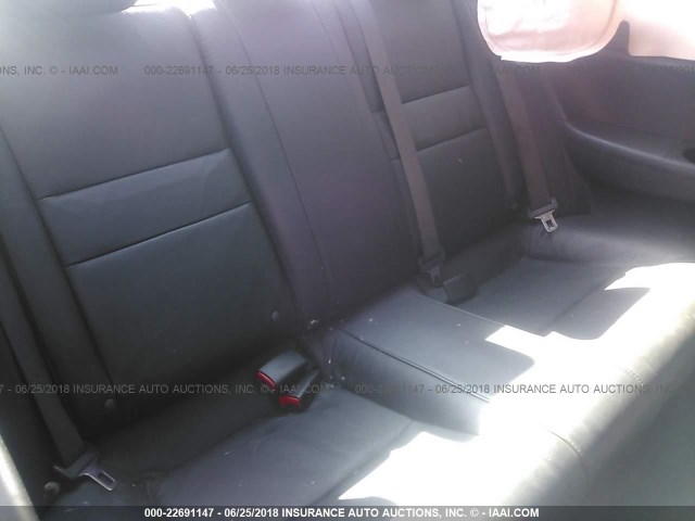 2HGFG12948H580658 - 2008 HONDA CIVIC EXL შავი ფოტო 8