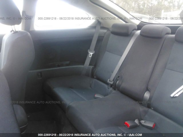 JTKDE3B70A0313221 - 2010 TOYOTA SCION TC GRAY photo 8