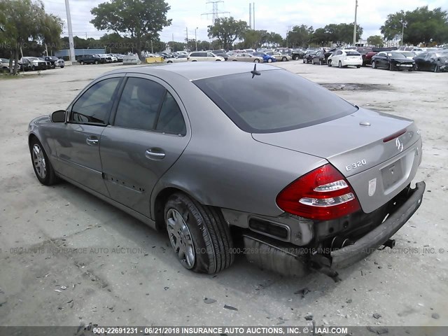 WDBUF26J36A963200 - 2006 MERCEDES-BENZ E 320 CDI TAN photo 3