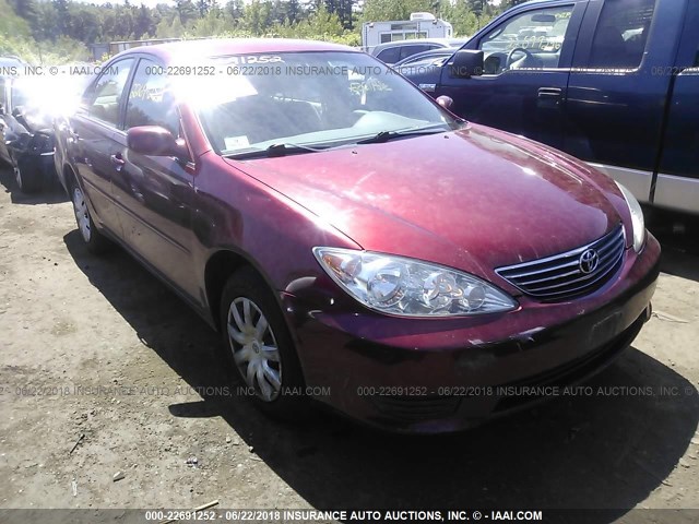 4T1BE32K16U134653 - 2006 TOYOTA CAMRY LE/XLE/SE Qırmızı foto 1