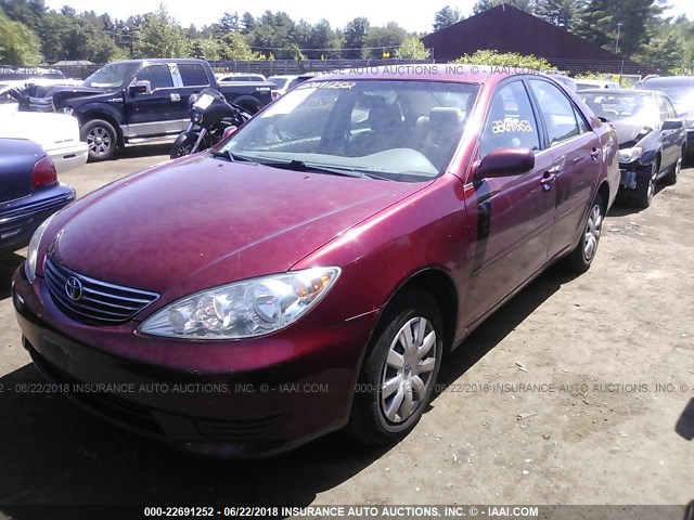 4T1BE32K16U134653 - 2006 TOYOTA CAMRY LE/XLE/SE Qırmızı foto 2