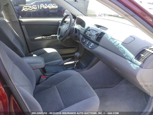 4T1BE32K16U134653 - 2006 TOYOTA CAMRY LE/XLE/SE Qırmızı foto 5
