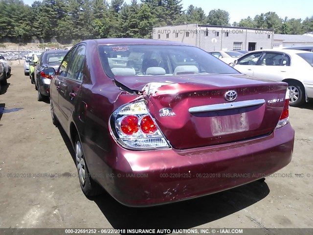 4T1BE32K16U134653 - 2006 TOYOTA CAMRY LE/XLE/SE Qırmızı foto 6