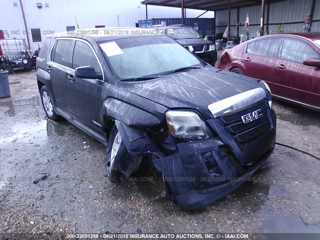 2CTALMEC8B6436339 - 2011 GMC TERRAIN SLE BLACK photo 1