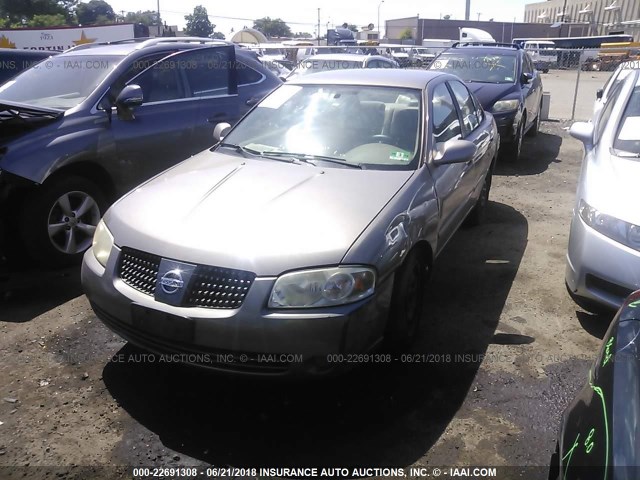 3N1CB51D75L506556 - 2005 NISSAN SENTRA 1.8/1.8S TAN photo 2