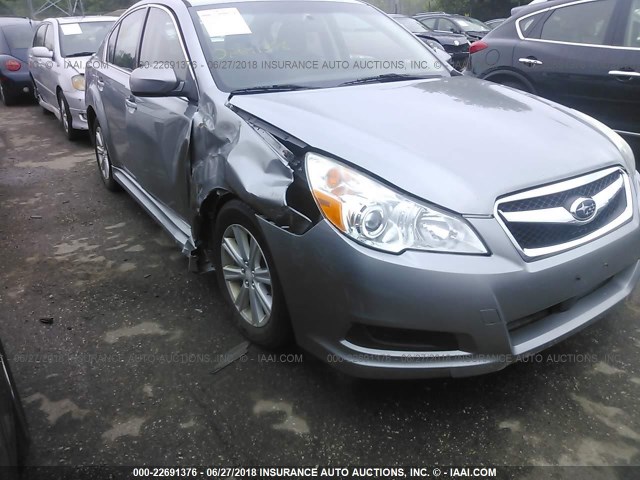 4S3BMCC60B3259636 - 2011 SUBARU LEGACY 2.5I PREMIUM SILVER photo 6