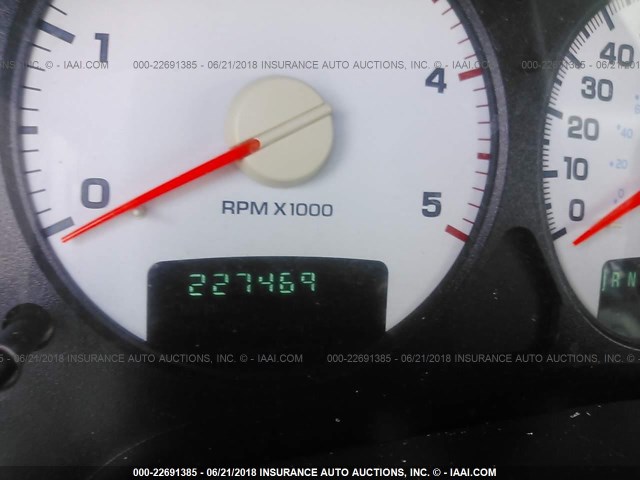 3D7KS28C05G705144 - 2005 DODGE RAM 2500 ST/SLT 黑色 照片 7