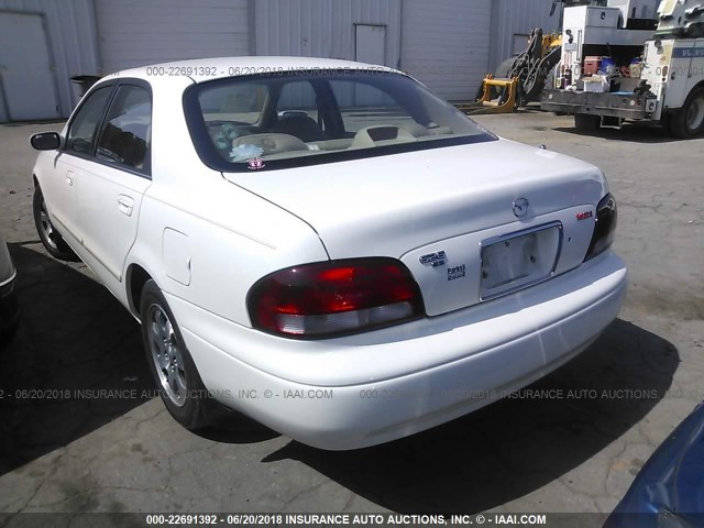 1YVGF22C8X5886575 - 1999 MAZDA 626 ES/LX WHITE photo 3