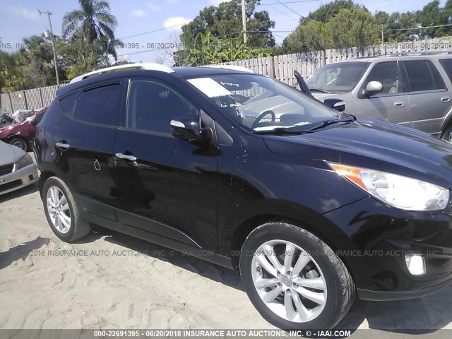 KM8JU3AC2BU295029 - 2011 HYUNDAI TUCSON GLS/LIMITED 黑色 照片 1