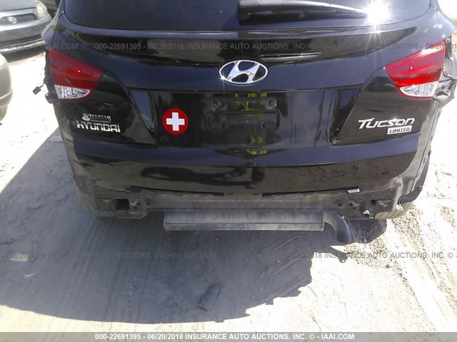 KM8JU3AC2BU295029 - 2011 HYUNDAI TUCSON GLS/LIMITED 黑色 照片 6