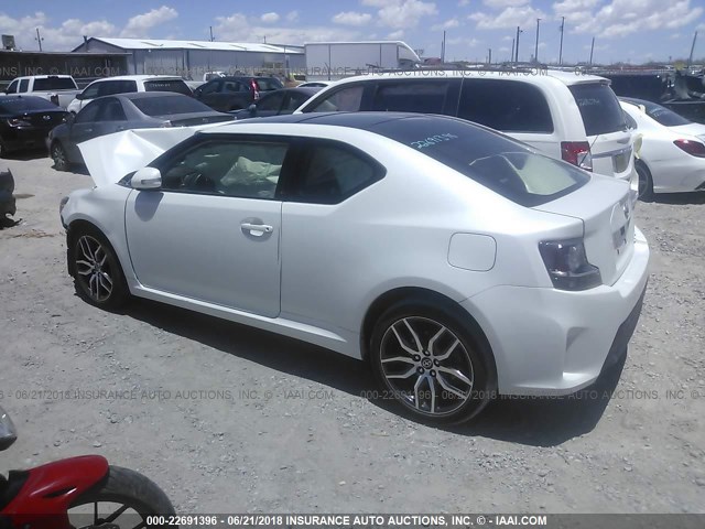 JTKJF5C71FJ001355 - 2015 TOYOTA SCION TC 白色 照片 3