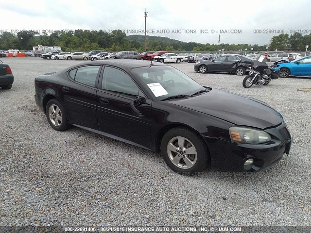 2G2WP522451196171 - 2005 PONTIAC GRAND PRIX Чорний фото 1