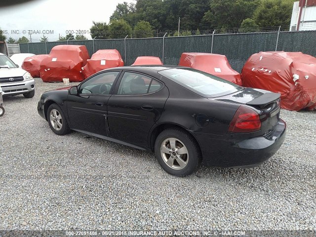 2G2WP522451196171 - 2005 PONTIAC GRAND PRIX Чорний фото 3