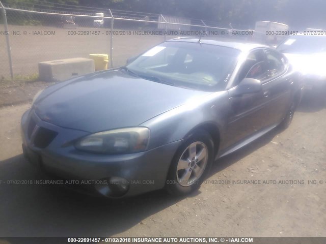 2G2WP522451223613 - 2005 PONTIAC GRAND PRIX GRAY photo 2