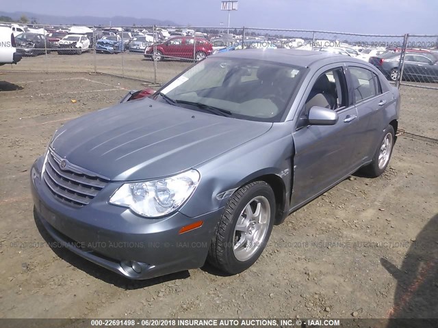 1C3LC66M98N100537 - 2008 CHRYSLER SEBRING LIMITED SILVER photo 2