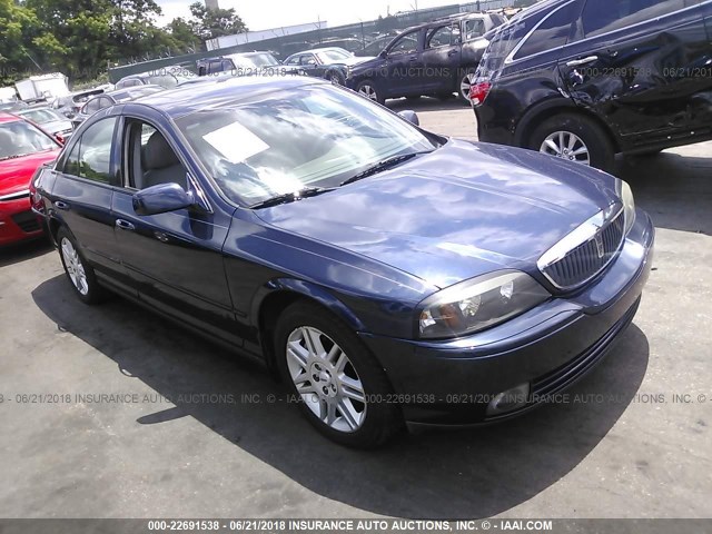 1LNHM87A14Y621495 - 2004 LINCOLN LS 蓝色 照片 1