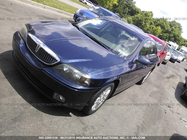 1LNHM87A14Y621495 - 2004 LINCOLN LS BLUE photo 2