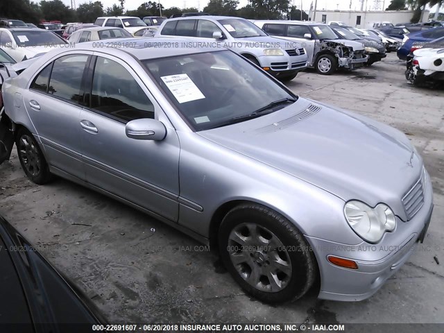 WDBRF92HX6F818160 - 2006 MERCEDES-BENZ C GENERATION 2006 280 4MATIC SILVER photo 1