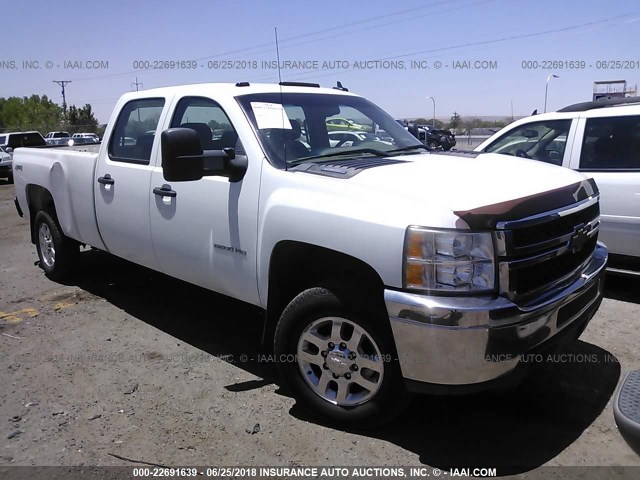 1GC4KZCG8BF103742 - 2011 CHEVROLET SILVERADO K3500 WHITE photo 1