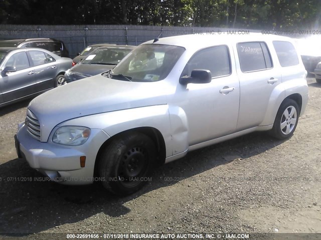 3GNCA13B19S513025 - 2009 CHEVROLET HHR LS GRAY photo 2