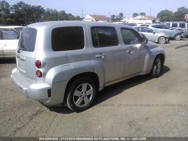 3GNCA13B19S513025 - 2009 CHEVROLET HHR LS GRAY photo 4