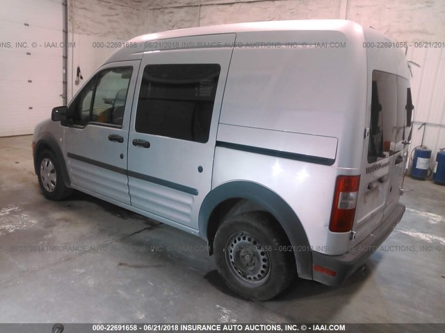 NM0LS6AN8CT121282 - 2012 FORD TRANSIT CONNECT XL GRAY photo 3