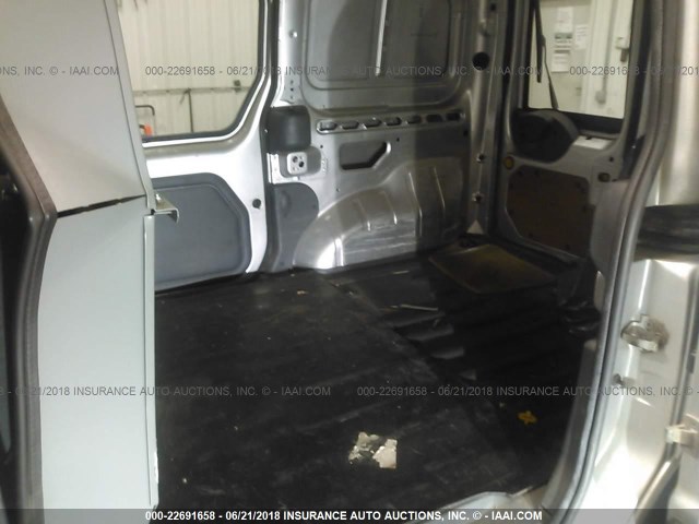 NM0LS6AN8CT121282 - 2012 FORD TRANSIT CONNECT XL GRAY photo 8