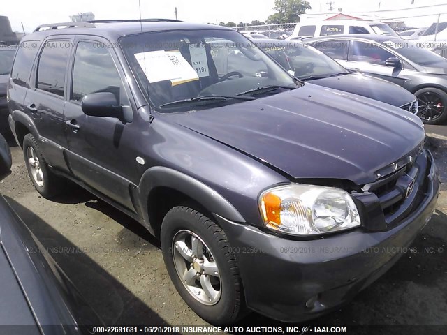 4F2YZ02Z65KM27733 - 2005 MAZDA TRIBUTE I Dark Blue photo 1