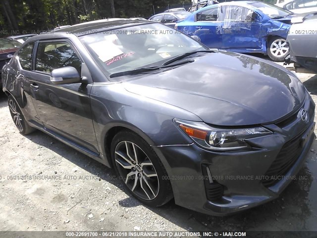 JTKJF5C70GJ017886 - 2016 TOYOTA SCION TC 灰色 照片 1