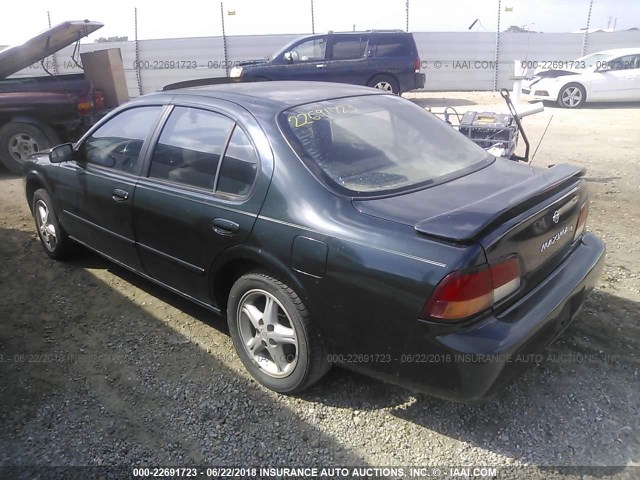 JN1CA21D6WM922350 - 1998 NISSAN MAXIMA GLE/GXE/SE BLACK photo 3