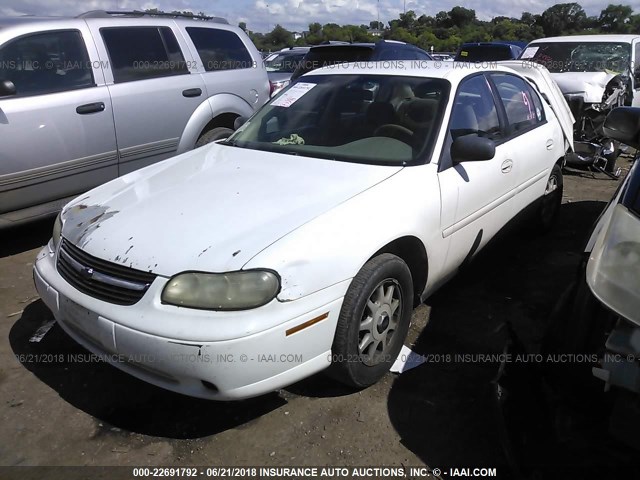 1G1ND52J33M733890 - 2003 CHEVROLET MALIBU WHITE photo 2