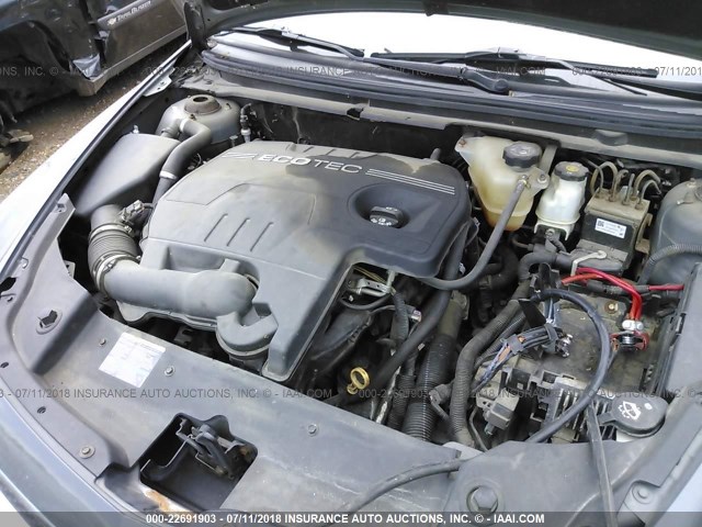 1G1ZH57B594109508 - 2009 CHEVROLET MALIBU 1LT 银色 照片 10