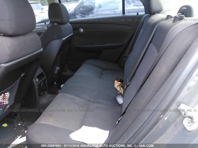 1G1ZH57B594109508 - 2009 CHEVROLET MALIBU 1LT 银色 照片 8