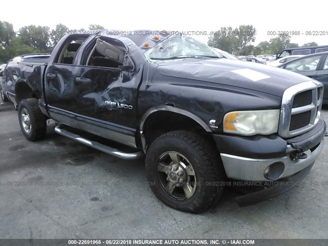 3D7KS28C45G838425 - 2005 DODGE RAM 2500 ST/SLT BLACK photo 1