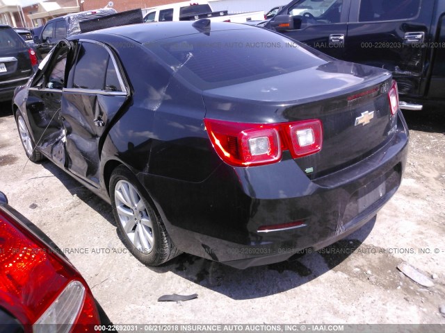 1G11F5SL5FF209689 - 2015 CHEVROLET MALIBU LTZ 黑色 照片 3