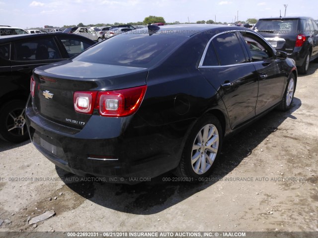 1G11F5SL5FF209689 - 2015 CHEVROLET MALIBU LTZ 黑色 照片 4