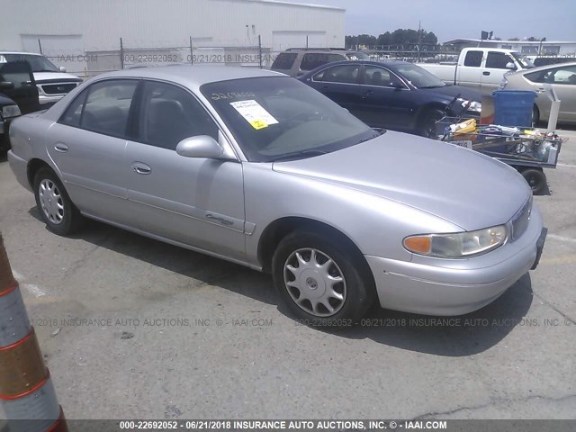 2G4WS52J2Y1347056 - 2000 BUICK CENTURY CUSTOM SILVER photo 1