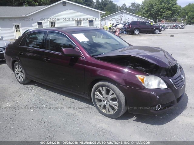 4T1BK36B98U276562 - 2008 TOYOTA AVALON XL/XLS/TOURING/LIMITED MAROON photo 1