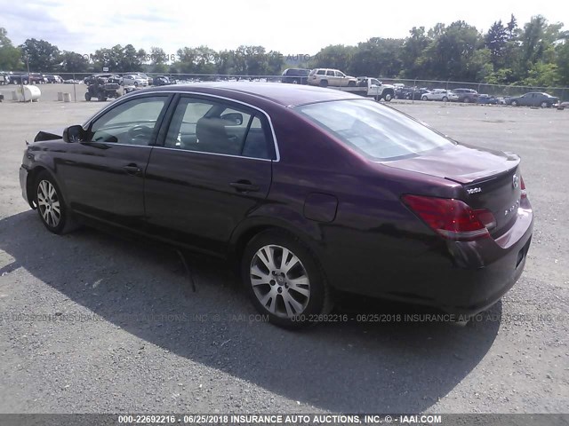 4T1BK36B98U276562 - 2008 TOYOTA AVALON XL/XLS/TOURING/LIMITED MAROON photo 3