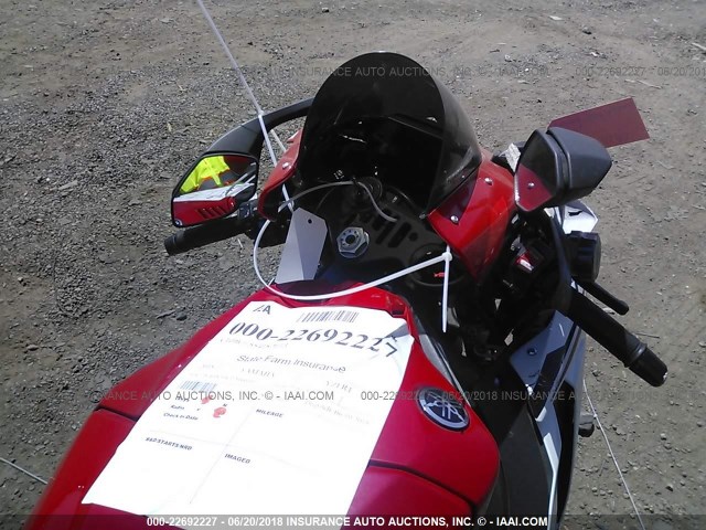 JYARN39Y7FA000207 - 2015 YAMAHA YZFR1 C RED photo 5