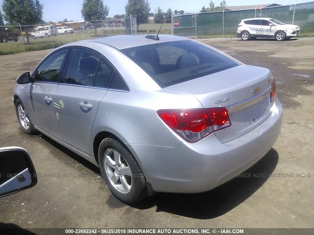 1G1PE5SB7G7120724 - 2016 CHEVROLET CRUZE LIMITED LT SILVER photo 3