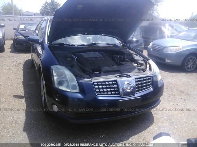 1N4BA41EX6C808909 - 2006 NISSAN MAXIMA SE/SL BLUE photo 10