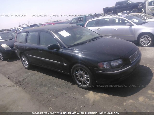 YV1SW53D911120243 - 2001 VOLVO V70 T5 TURBO BLACK photo 1