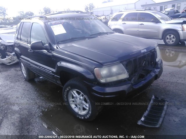 1J4GW48S34C228406 - 2004 JEEP GRAND CHEROKEE LAREDO/COLUMBIA/FREEDOM 黑色 照片 1