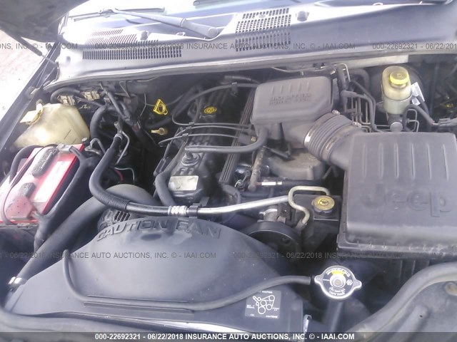 1J4GW48S34C228406 - 2004 JEEP GRAND CHEROKEE LAREDO/COLUMBIA/FREEDOM 黑色 照片 10