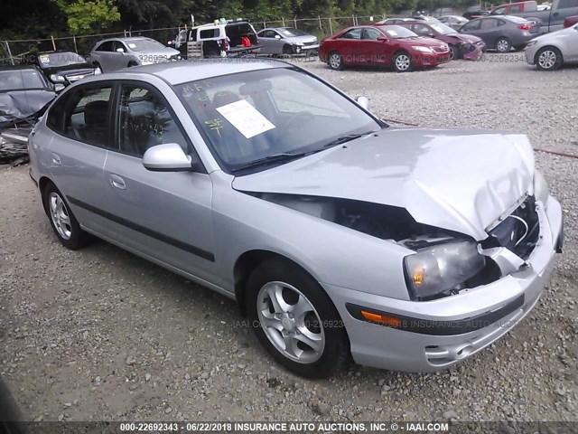 KMHDN56D86U184305 - 2006 HYUNDAI ELANTRA GLS/GT/LIMITED GRAY photo 1